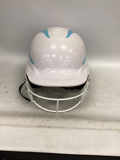 Used RIP-IT HELMET Batting Helmet w/Mask White MD 11851-S000041612