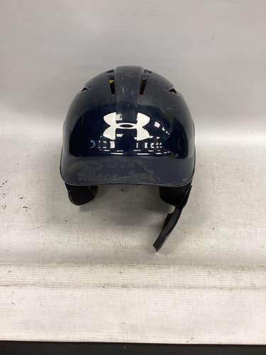 Used Under Armour HELMET Batting Helmet w/Mask Navy Blue MD 11851-S000041613