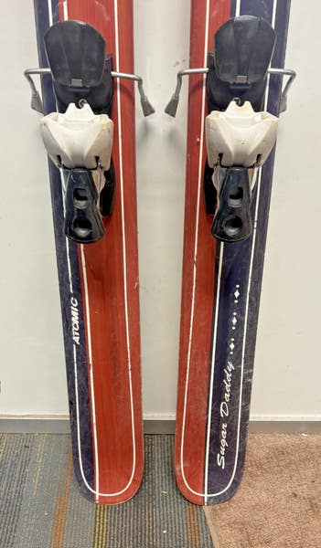 Atomic Sugar Daddy 173cm 124-99-115 r=28m Skis Atomic 614 Bindings