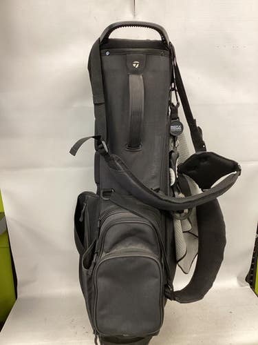 Used Taylormade CROSSOVER Mens Stand Bag Black 11851-S000041815