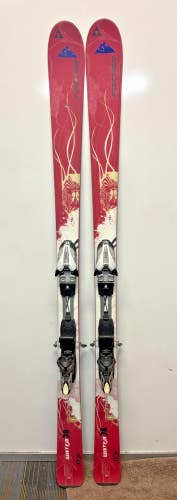 Fischer Watea 78 167cm 122-78-107 r=15m Skis Marker DIN 11 Bindings GREAT