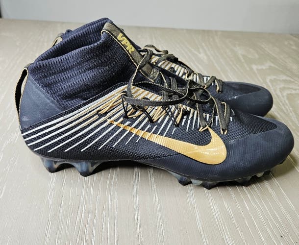Nike Vapor Untouchable Pitt. Navy Blue and Gold. Size 11.5
