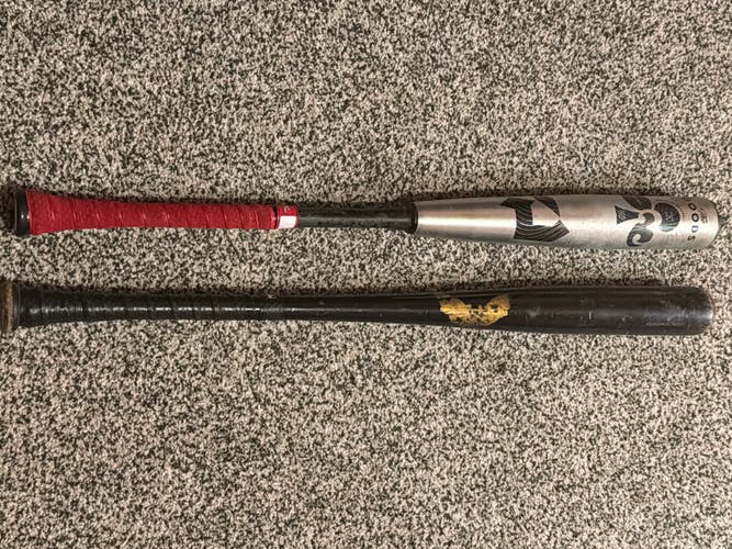 2022 DeMarini The Goods Hybrid BBCOR Certified Bat (-3) 30 oz 33" (Used)