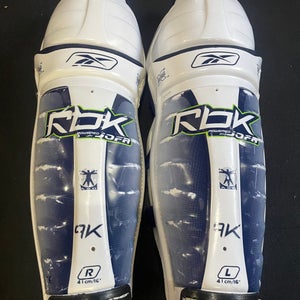 Senior Reebok 9K 16" Shin Pads Pro Stock (Used)