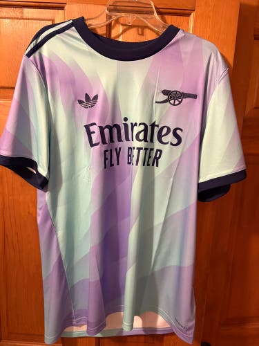 Adidas Arsenal Soccer Futbol Jersey Men’s XL Brand new $100 retail Rare!!!