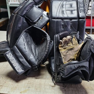 34 Simmons 996 Regular Goalie Full Set Pro Stock (Used)