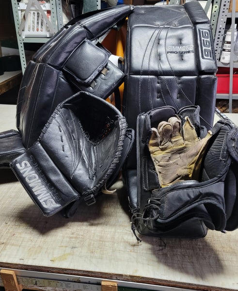 37" Simmons 996 Regular Goalie Full Set Pro Stock (Used)