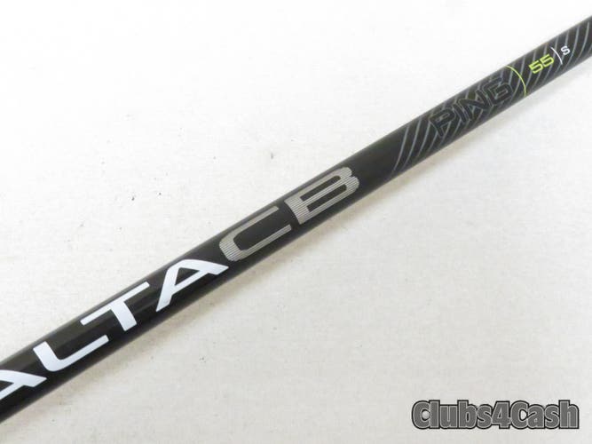 Alta CB 55 Black Stiff Flex Driver Shaft +PING G430 G440 Adapter