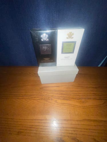 Creed cologne aventus and Irish green ship next day