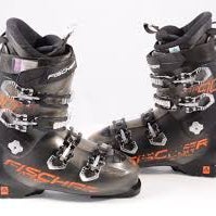 NEW Fischer RC Pro XTR 90 TS Ski Boots (25.5) - Grey/Orange - 2018