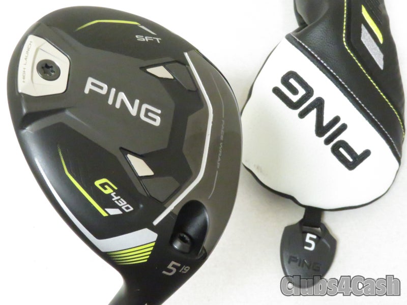 PING G430 SFT HL Fairway 19 5 Wood Alta CB 65 Black Regular Flex +Cover MINT