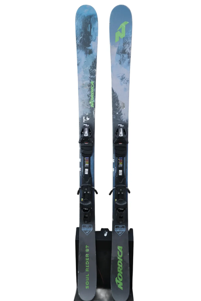 USED Nordica Soul Rider 87 169cm with Tyrolia SP 10 Bindings