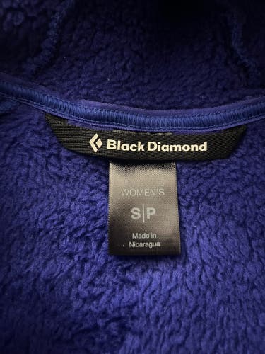 Purple Women's Small Black Diamond Sweatshirt (Used)