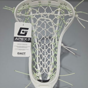 New GAIT APEX 2 White Mint Women’s Lacrosse Done ready to ship