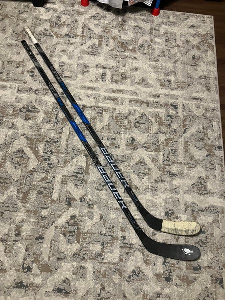 (2) Senior Bauer Nexus 1N Left Hand Hockey Stick P28 87 Flex (Used) READ DESCRIPTION