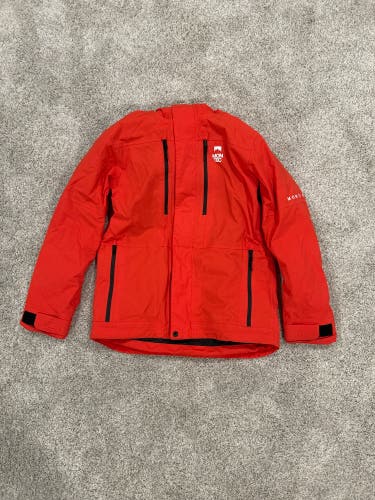 Red Men's Large Jacket (Used)