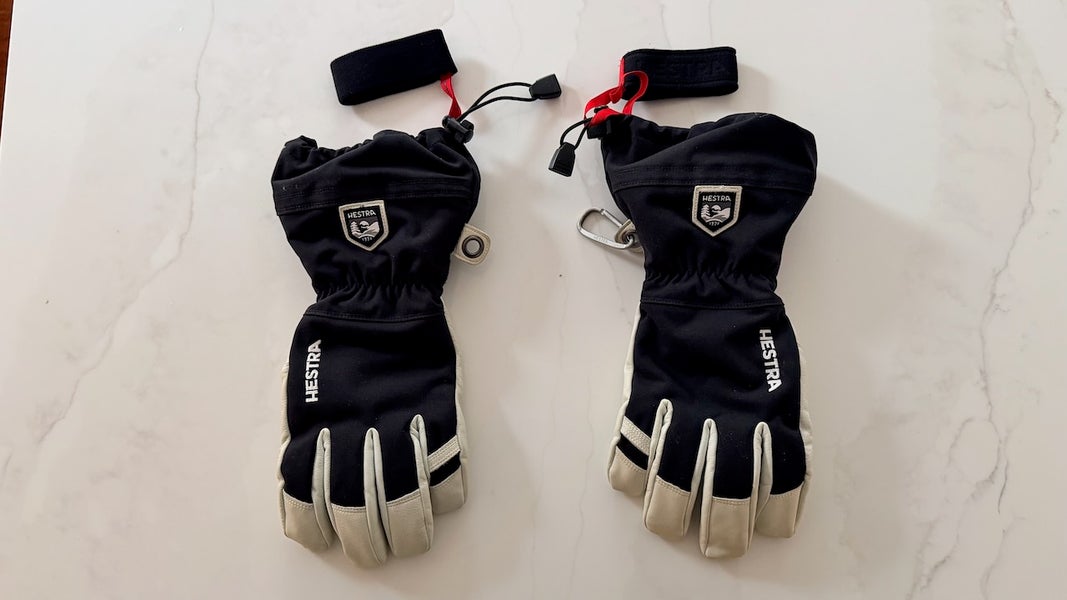 Black Men's Hestra Gloves (Used Once)