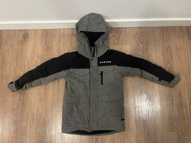 Gray Unisex Youth XS Burton Dryride Jacket (Used)
