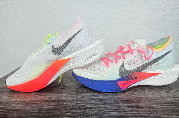 Nike ZoomX Vapofly 3 White Unisex Size M 10.5 (W 11.5) Adult. (New)