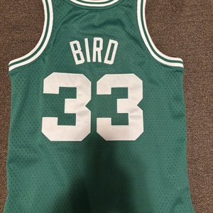 Green Medium Kids Unisex Mitchell & Ness Jersey (New)