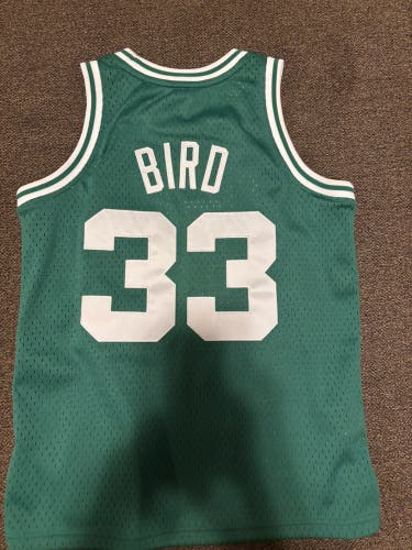 Green Medium Kids Unisex Mitchell & Ness Jersey (New)