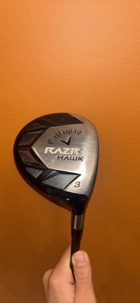 Men's 2011 Callaway RAZR Hawk Right Handed Fairway Wood Regular Flex 3 Wood (Used)