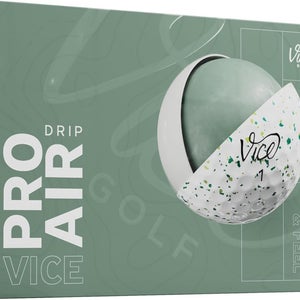 Vice Golf Pro Air Golf Balls (Drip Petrol/Yellow, 12pk) 1 Dozen 2025 NEW