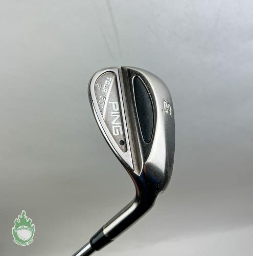 Used Right Handed Ping Tour Black Dot 60*-08 Wedge Flex Steel Golf Club