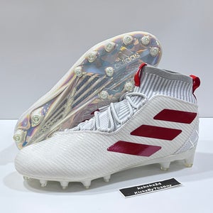 Size 12 Adidas Freak Ultra Primeknit Football Cleats White Red EG0869 PK boost160