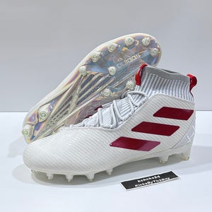 Size 12.5 Adidas Freak Ultra Primeknit Football Cleats White Red EG0869 PK boost160