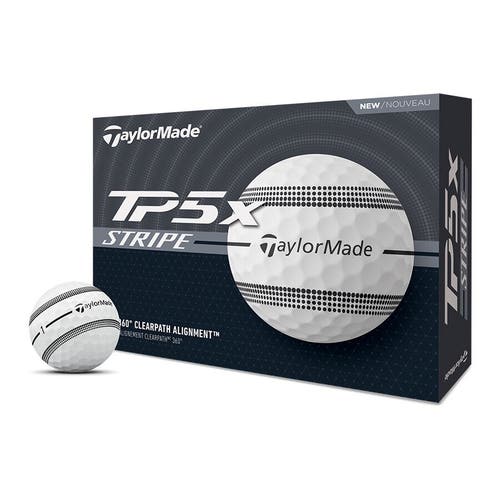 TAYLORMADE TP5X STRIPE 2024 GOLF BALL DOZEN