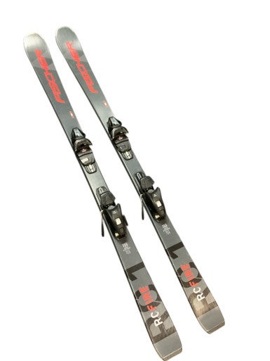 Used Fischer RC FIRE Mens DH Ski/Binding Grey 155 cm 11823-S000036692
