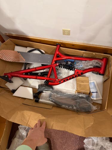 Unisex 2019 TNGNT Ski Bike, designed in Utah.