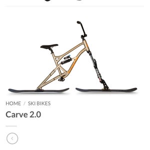 Unisex 2019 TNGNT Ski Bike, designed in Utah.