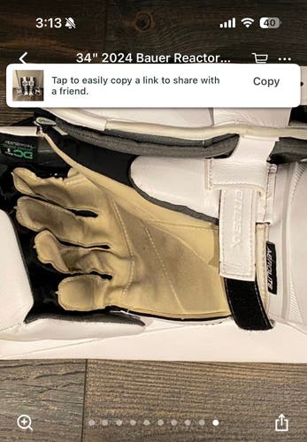 34" 2024 Bauer Reactor 4 With Digiprint