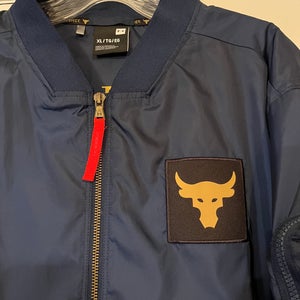 Men's XL Under Armour Storm Project Rock zip up jacket