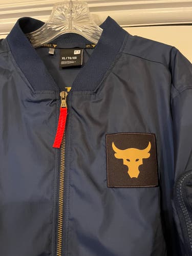 Men's XL Under Armour Storm Project Rock zip up jacket