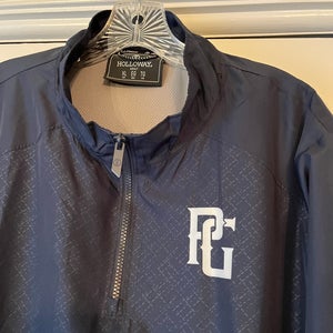 Men's XL Holloway Perfect Game 1/4 zip windbreaker