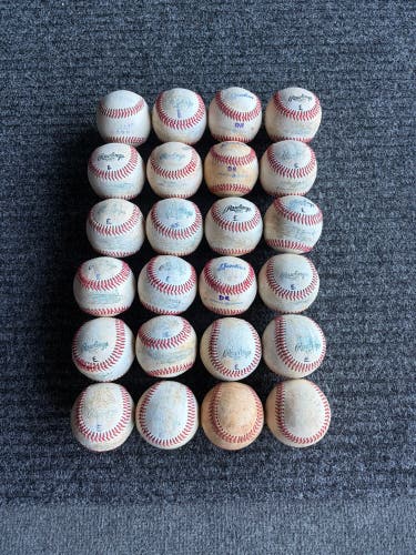 Rawlings Baseballs 24 Pack (2 Dozen) (Used)