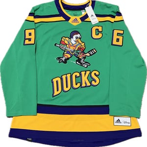 NWT Mighty Ducks Movie Charlie Conway Adidas Hockey Jersey Size 50