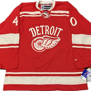 NWT Detroit Red Wings Henrik Zetterberg 2014 Winter Classic Reebok NHL Hockey Jersey Size 2XL