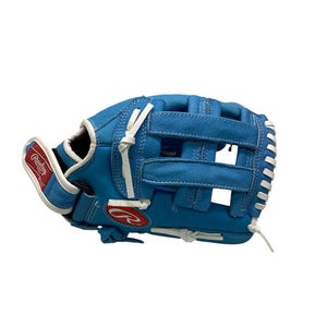 Used Rawlings 11 1/2 In BB/SB Glove RH Throw Carolina Blue 11 1/2" 11347-S000261725