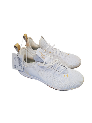 Used Under Armour BH BB/SB Cleats White Senior 9.5 11850-S000022757