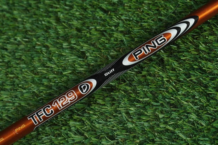 PING TFC 129 D 44.25 DRIVER SHAFT PULL STIFF FLEX W/ WINN GOLF MASTER WRAP GRIP