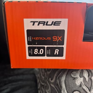 2023 True HZRDUS 9X Hockey Skates Regular Width 8 (Used)