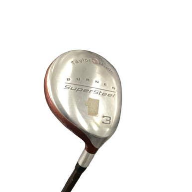 Used Taylormade BURNER SUPER STEEL Mens Fairway Wood RH 3 Wood 11760-S000085948