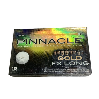 Used Pinnacle GOLD FX LONG 15 Pack - Golf Balls 11760-S000085986
