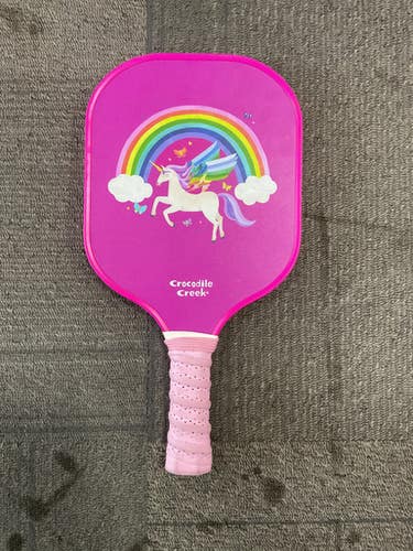 Used CROCODILE CREEK PICKLEBALL PADDLE Pickleball Racquet Neon Pink 11614-S000228144