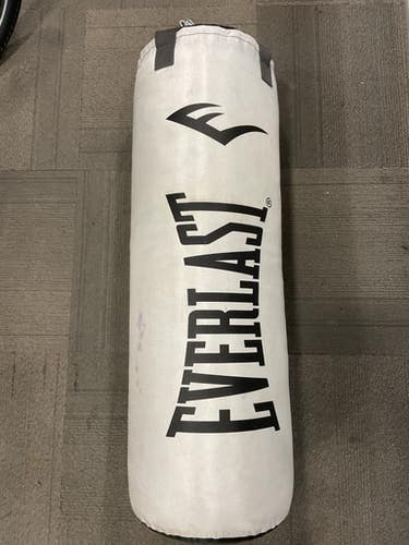 Used Everlast EVERLAST 60LB HEAVY BAG Boxing Heavy Bag Grey 60 lb 11614-S000228112