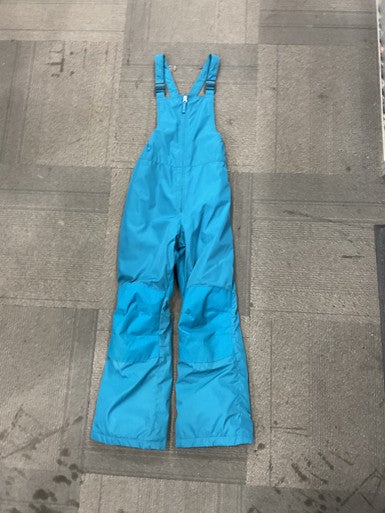 Used Lands End Snow Bibs Y Royal Blue SM 11614-S000228183